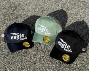 Casquette type Trucker Eagle Valais.