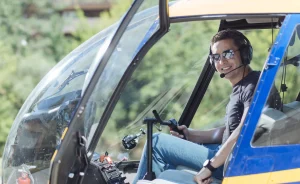 Pilote privé hélicoptère en R44