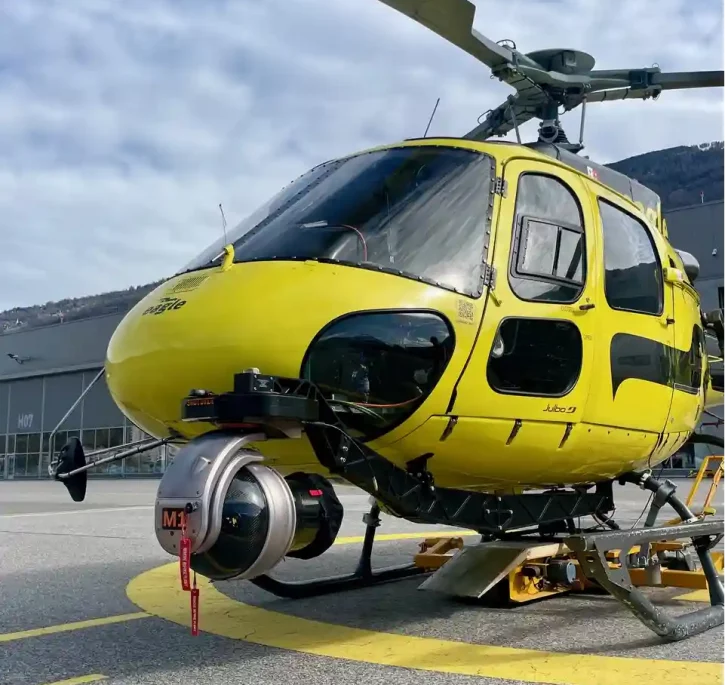 Photo et film caméra hélicoptère