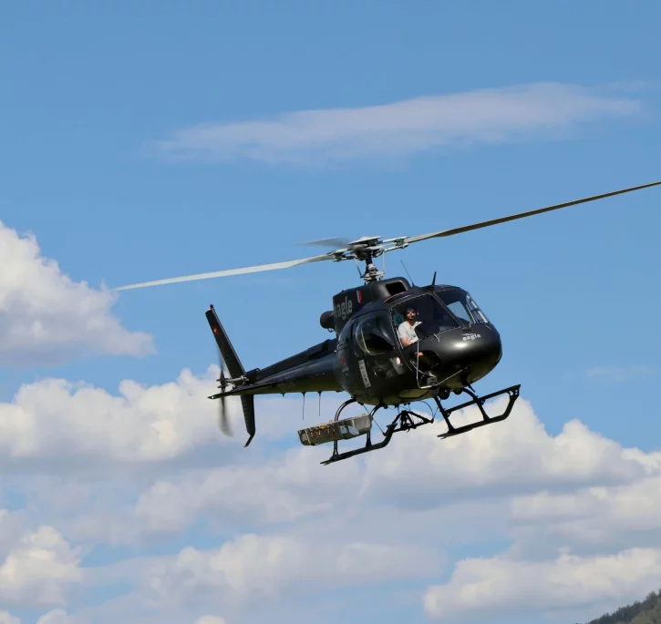 Baptême de l'air en hélicoptère